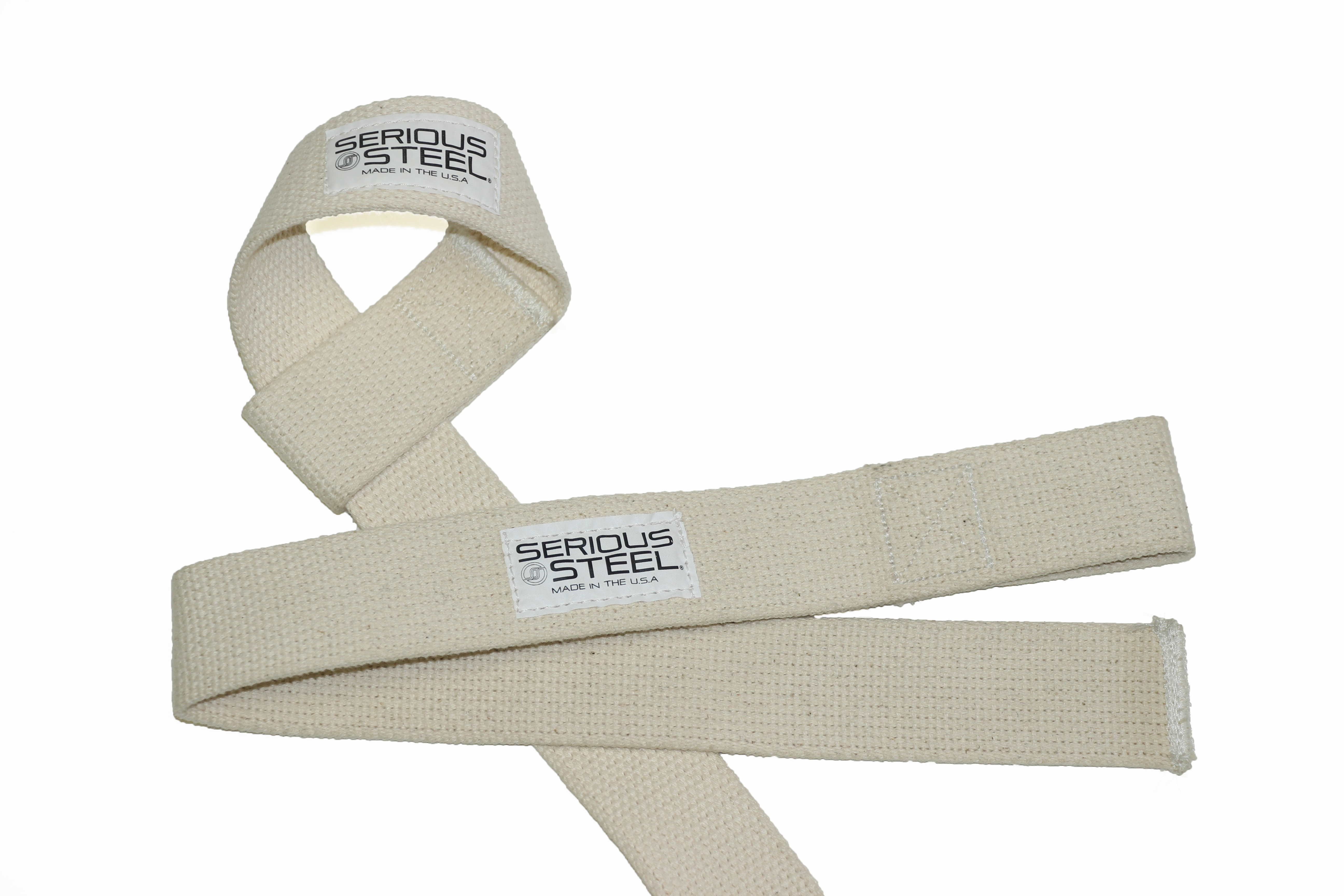 Serious Steel Fitness Adjustable Weightlifting Wrist Straps Made in